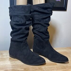 NEW Union Bay SERENA slouch faux suede boots
